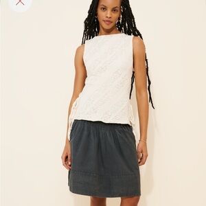 Sunday market lace side tank (xl)